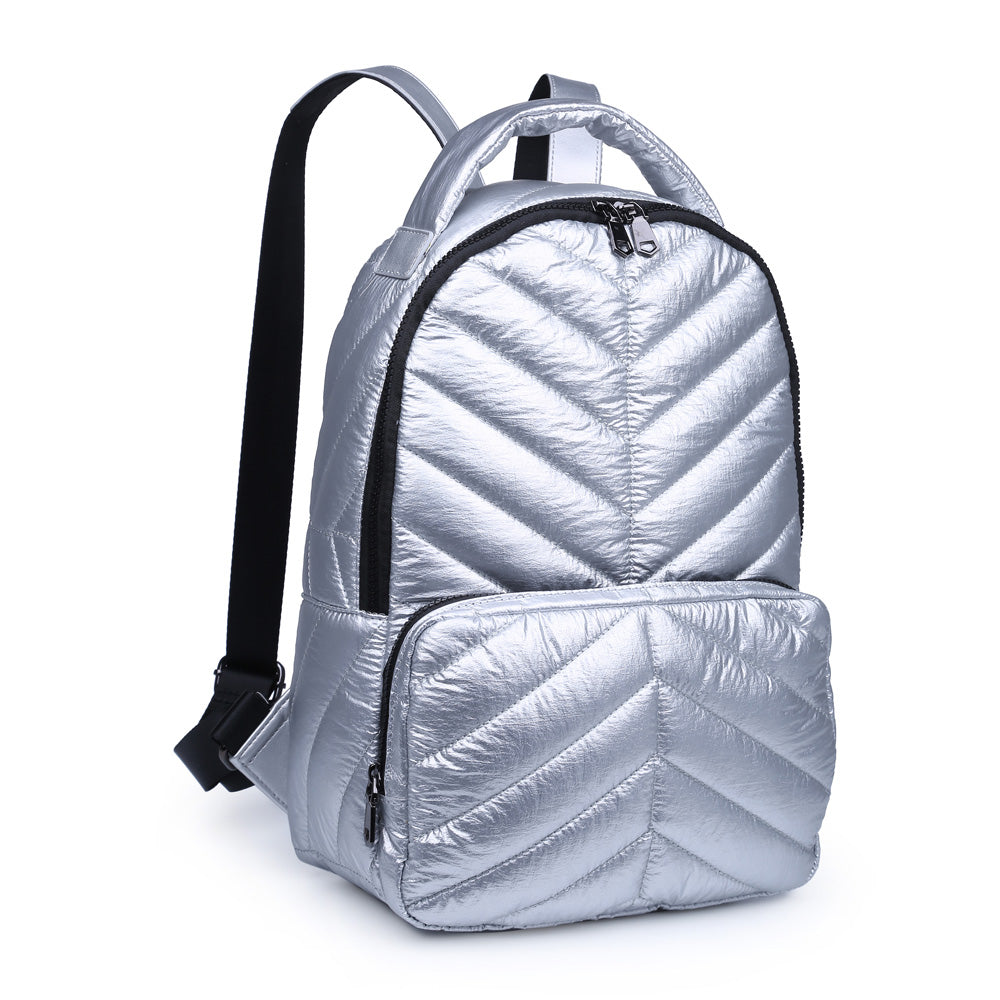 Product Image of Urban Expressions Grand Slam Backpack NA-840611162441 View 2 | Silver