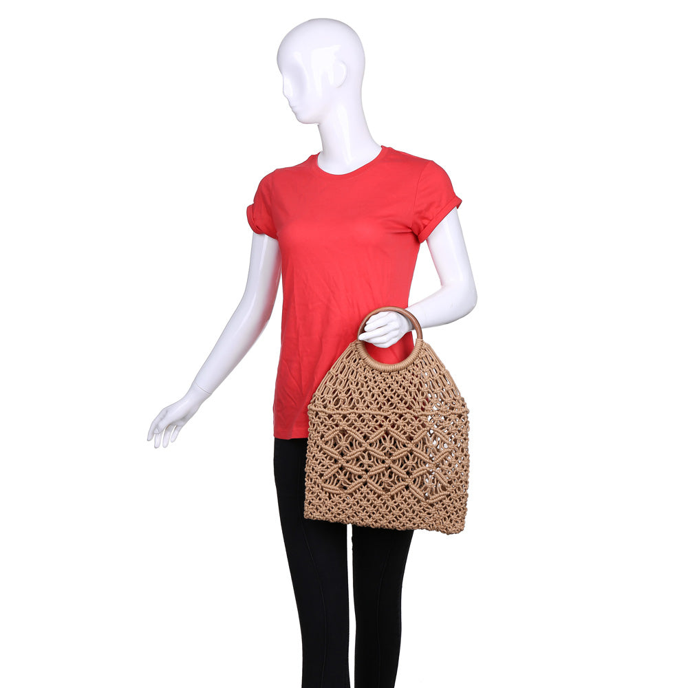 Product Image of Urban Expressions Carlita Tote NA-840611161826 View 5 | Natural