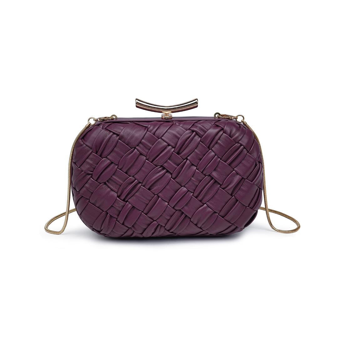 Product Image of Urban Expressions Rya Evening Bag 840611199898 View 5 | Burgundy