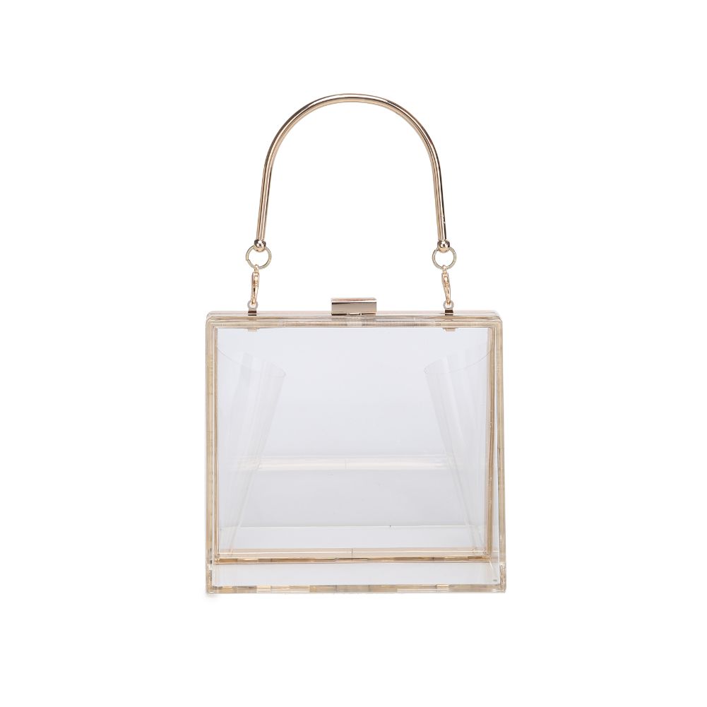 Product Image of Urban Expressions Polly Evening Bag 840611177810 View 7 | Clear