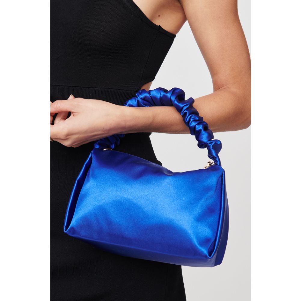 Woman wearing Navy Urban Expressions Serenity Evening Bag 840611101020 View 4 | Navy