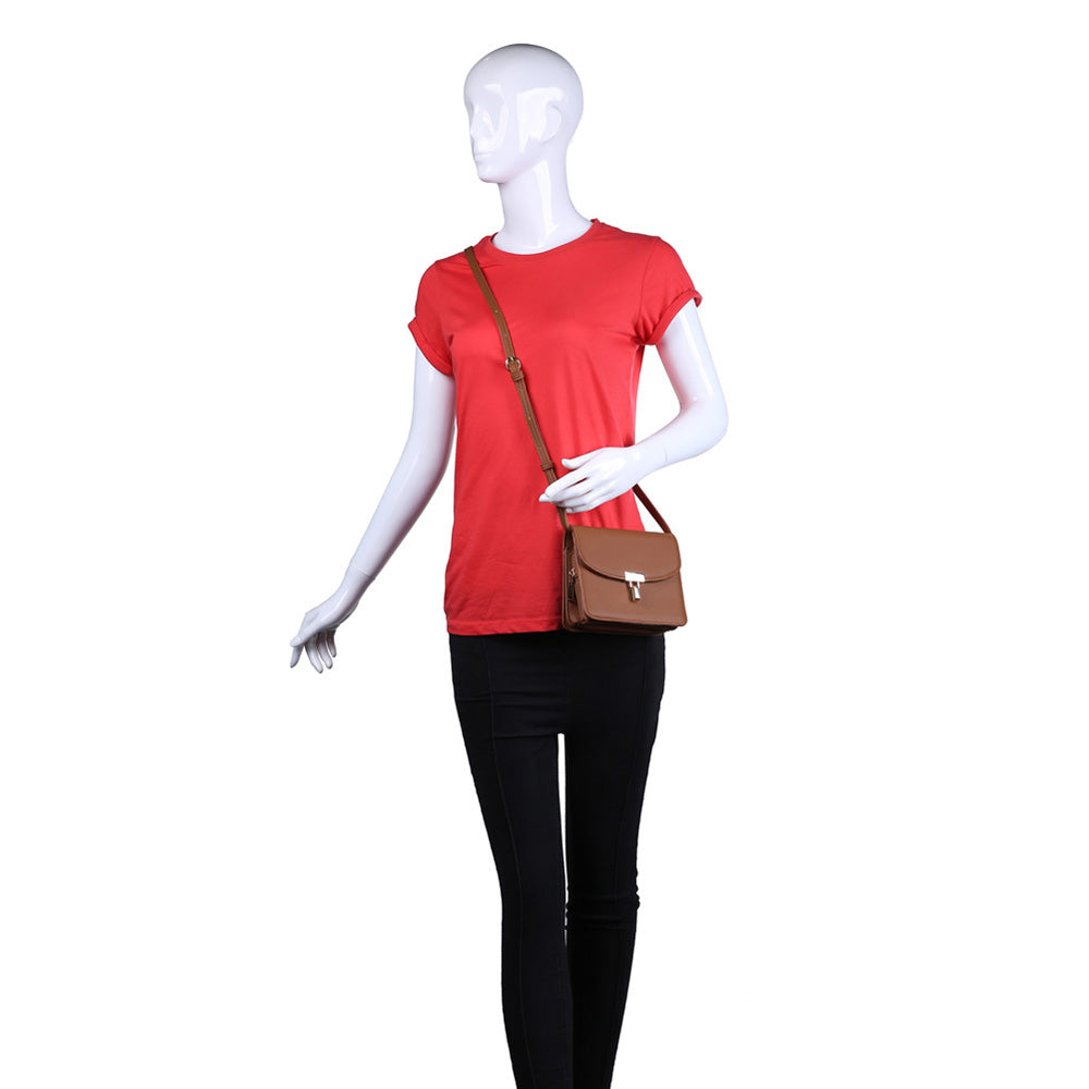 Product Image of Urban Expressions Fern Crossbody NA-840611151322 View 5 | Tan