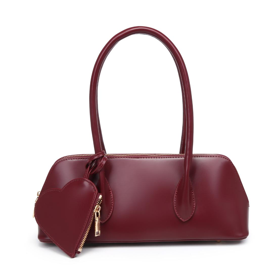Product Image of Urban Expressions Ione Shoulder Bag 840611198136 View 1 | Burgundy