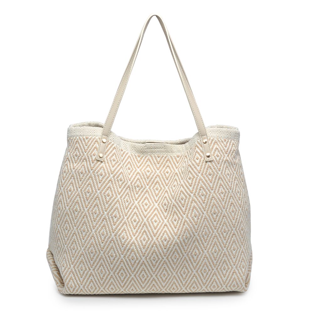 Product Image of Urban Expressions Katie Tote 818209017930 View 7 | Beige