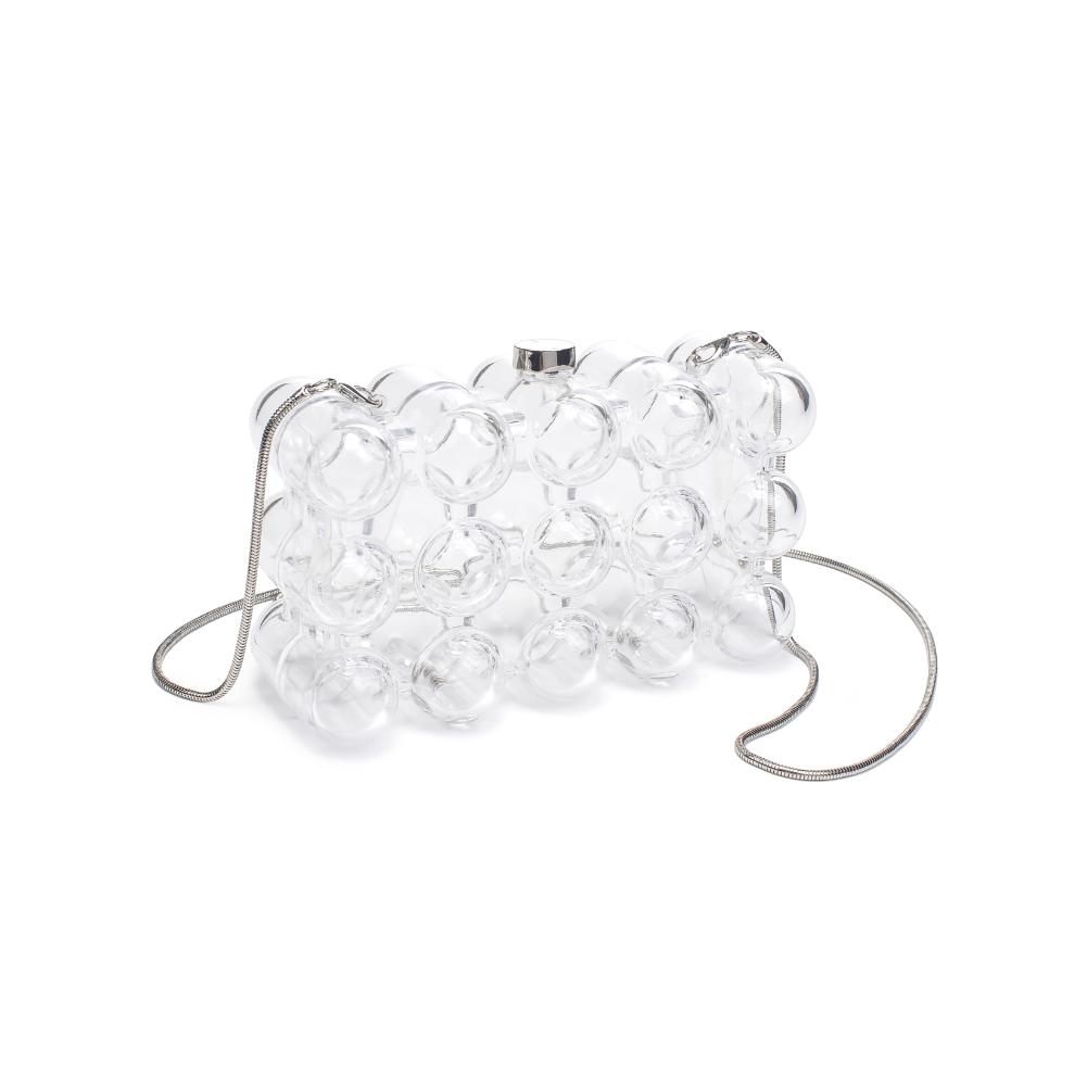Urban Expressions Skye Evening Bag 840611124319 View 6 | Clear