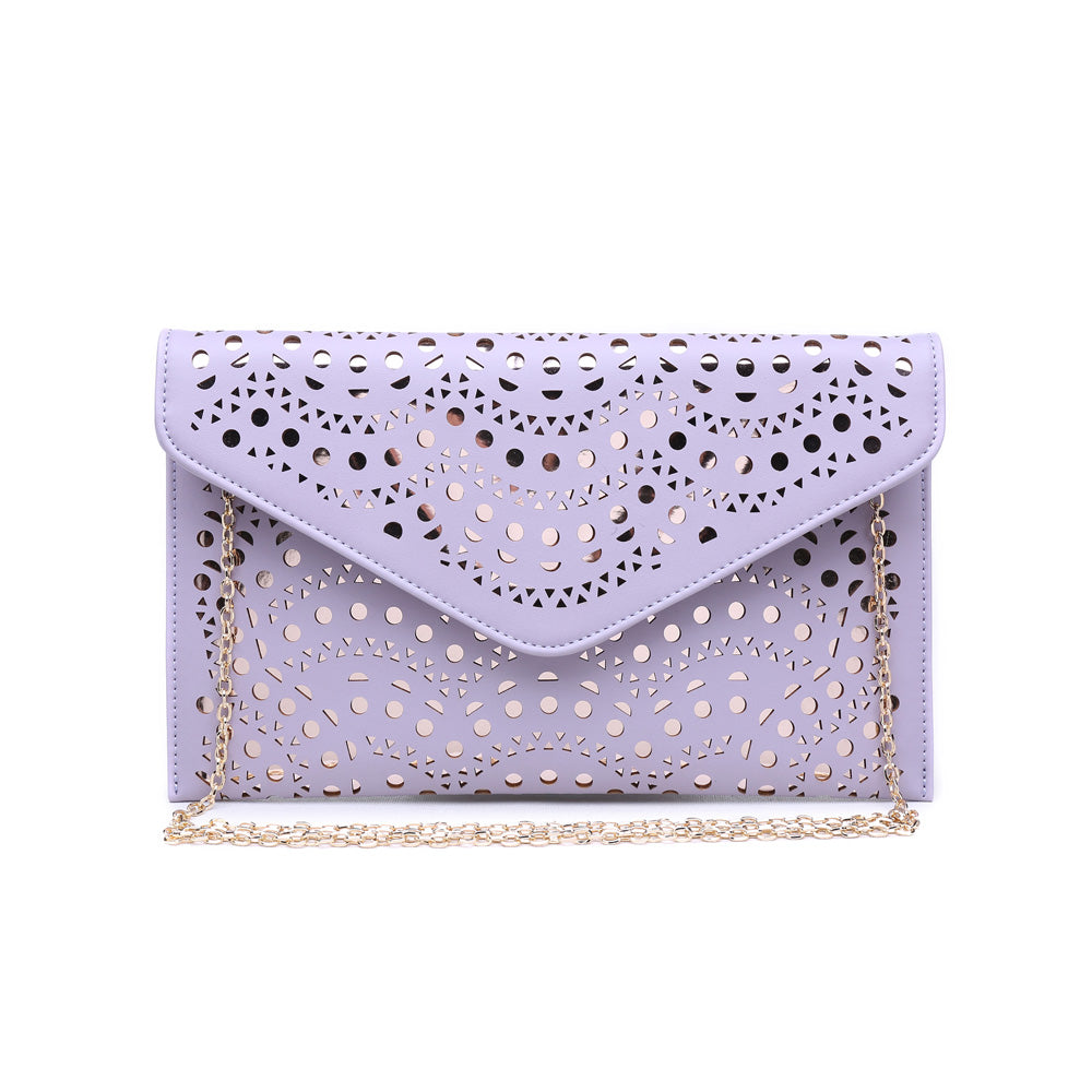 Product Image of Urban Expressions Marisol Clutch 840611145314 View 1 | Lilac