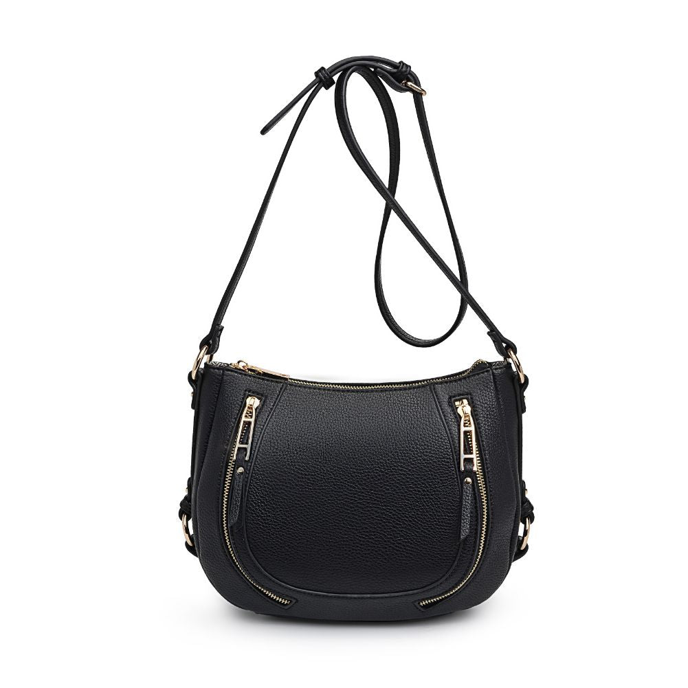 Product Image of Urban Expressions Sadie Crossbody 840611177124 View 5 | Black