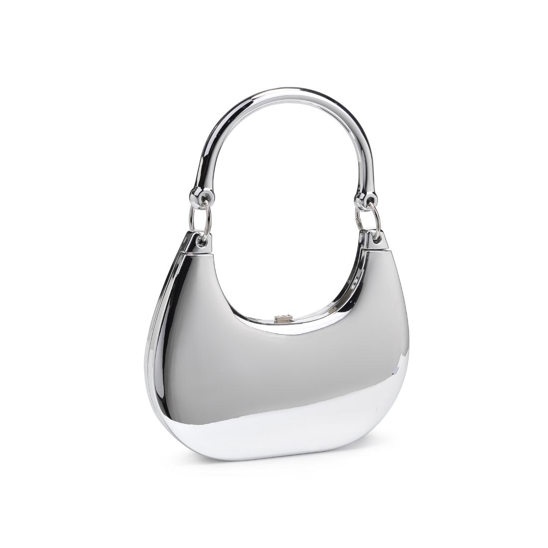 Product Image of Urban Expressions Isadora Evening Bag 840611152688 View 6 | Silver