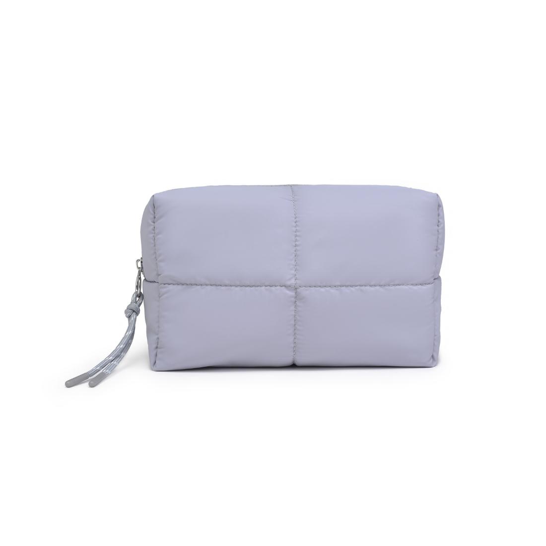 Urban Essentials Daydreamer - Nylon Cosmetic & Travel Organizer Pouch 840611197641 View 5 | Grey