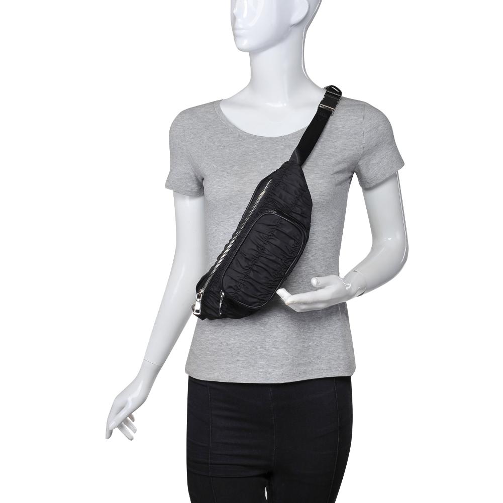 Product Image of Urban Expressions Phebbs Belt Bag 840611126214 View 5 | Black