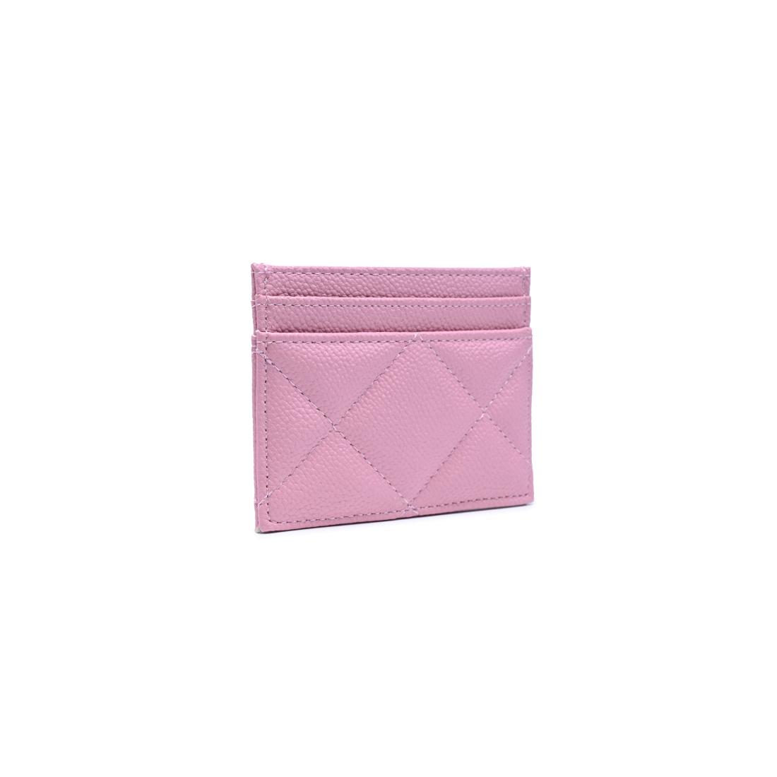Woman wearing Pink Urban Expressions Lainey Card Holder 840504203930 View 6 | Pink