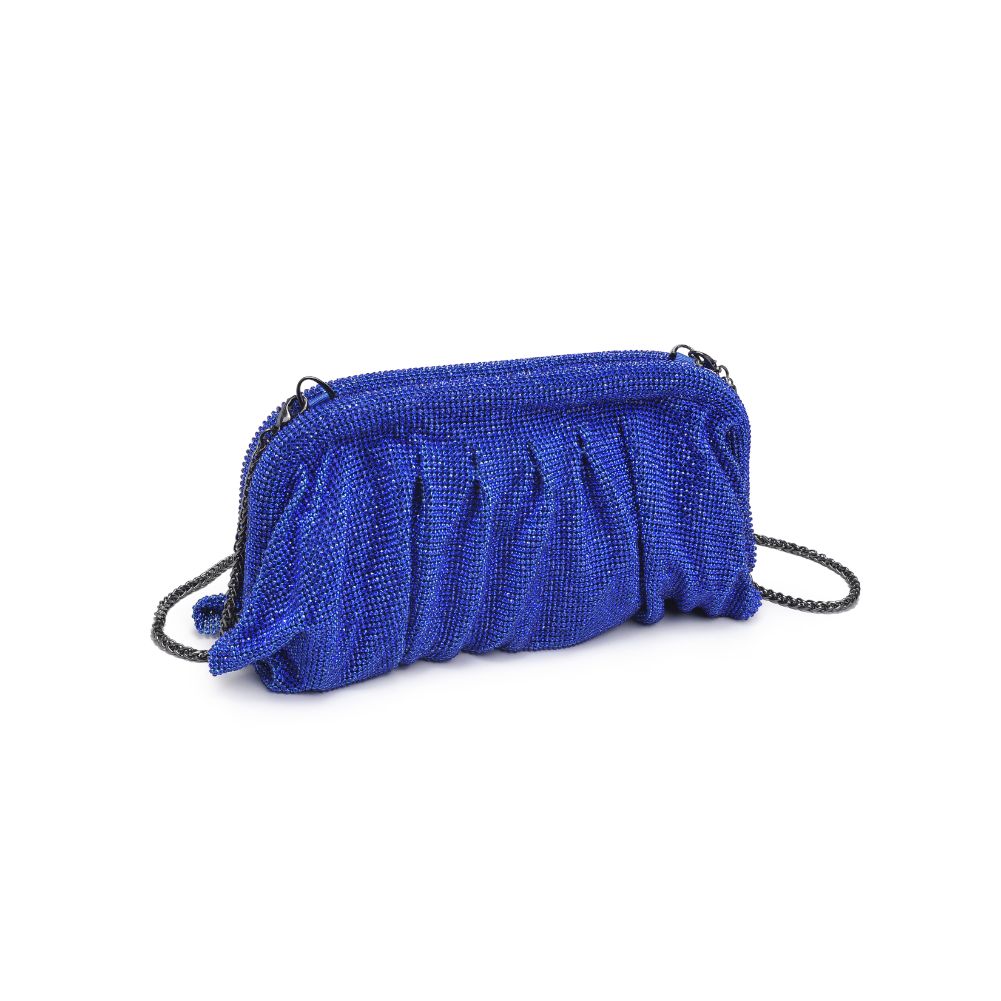 Woman wearing Blue Urban Expressions Irina Evening Bag 840611123473 View 6 | Blue