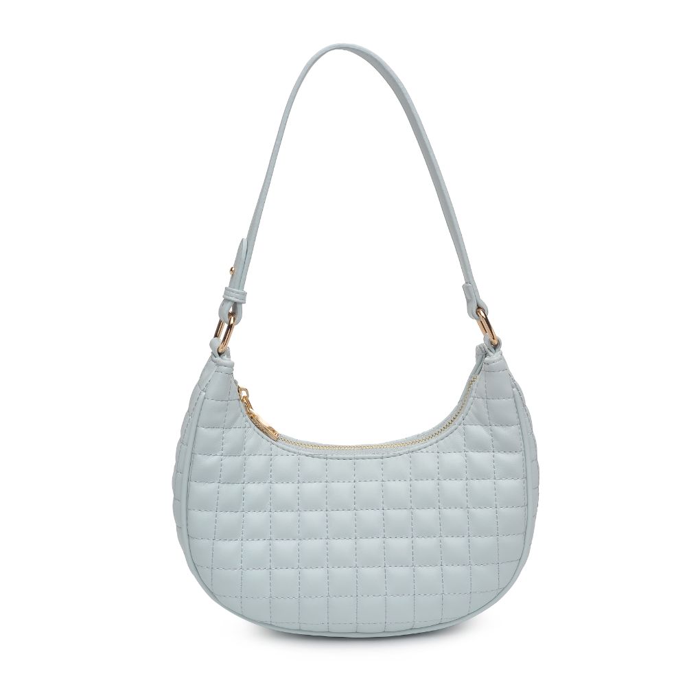 Product Image of Urban Expressions Sybil - Quilted Shoulder Bag 818209018807 View 5 | Ice Blue