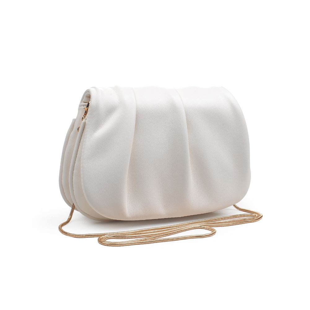 Product Image of Urban Expressions Fleur Clutch 840611171887 View 2 | White