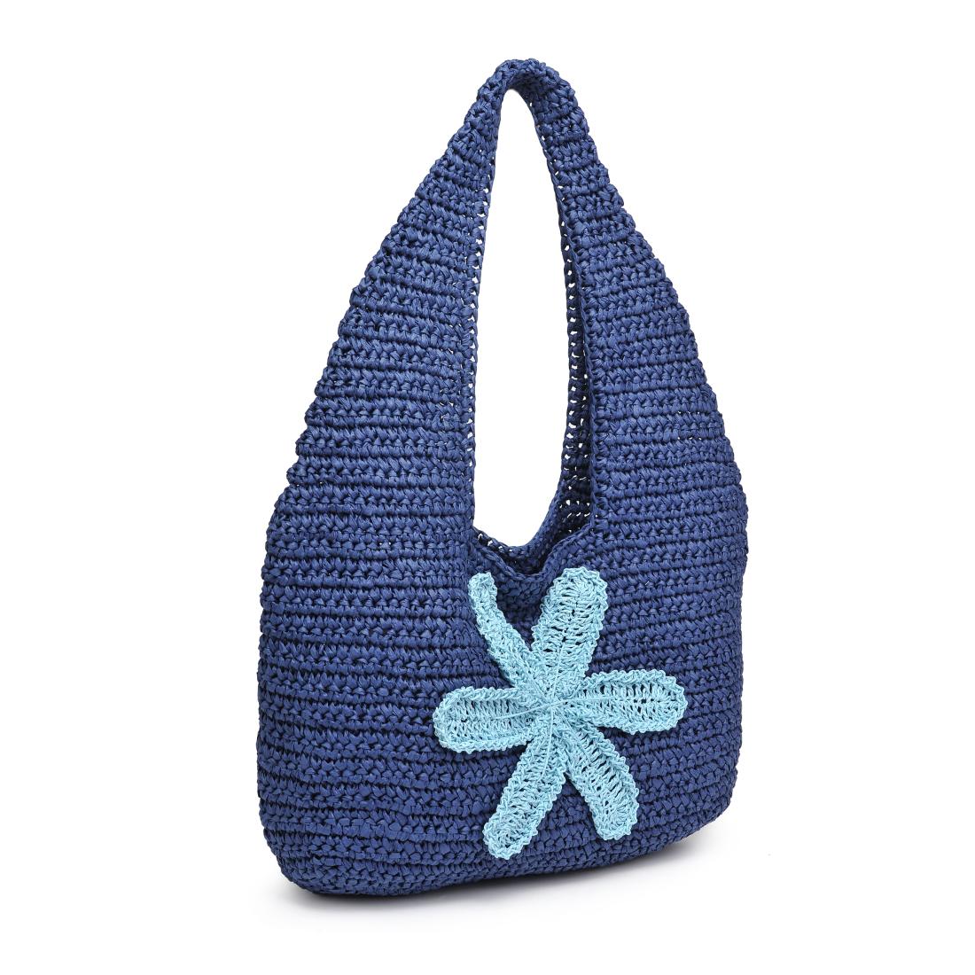 Product Image of Urban Expressions Crystal Hobo 840611153012 View 6 | Navy