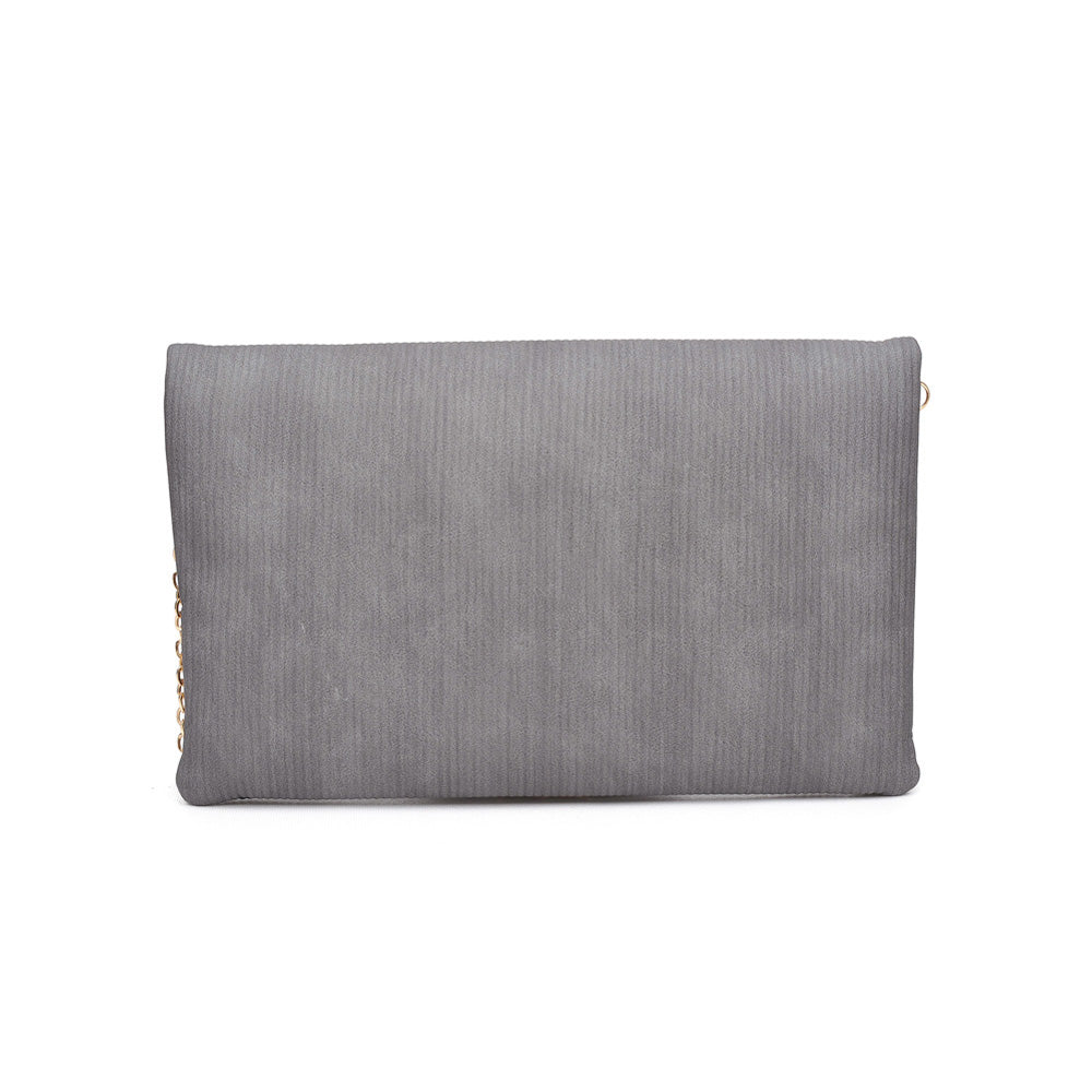 Product Image of Urban Expressions Althea Clutch NA-840611156389 View 3 | Grey