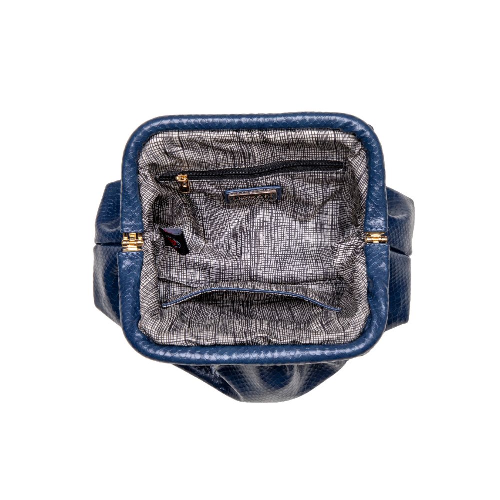 Product Image of Urban Expressions Mable Snake Crossbody 840611175922 View 4 | Denim