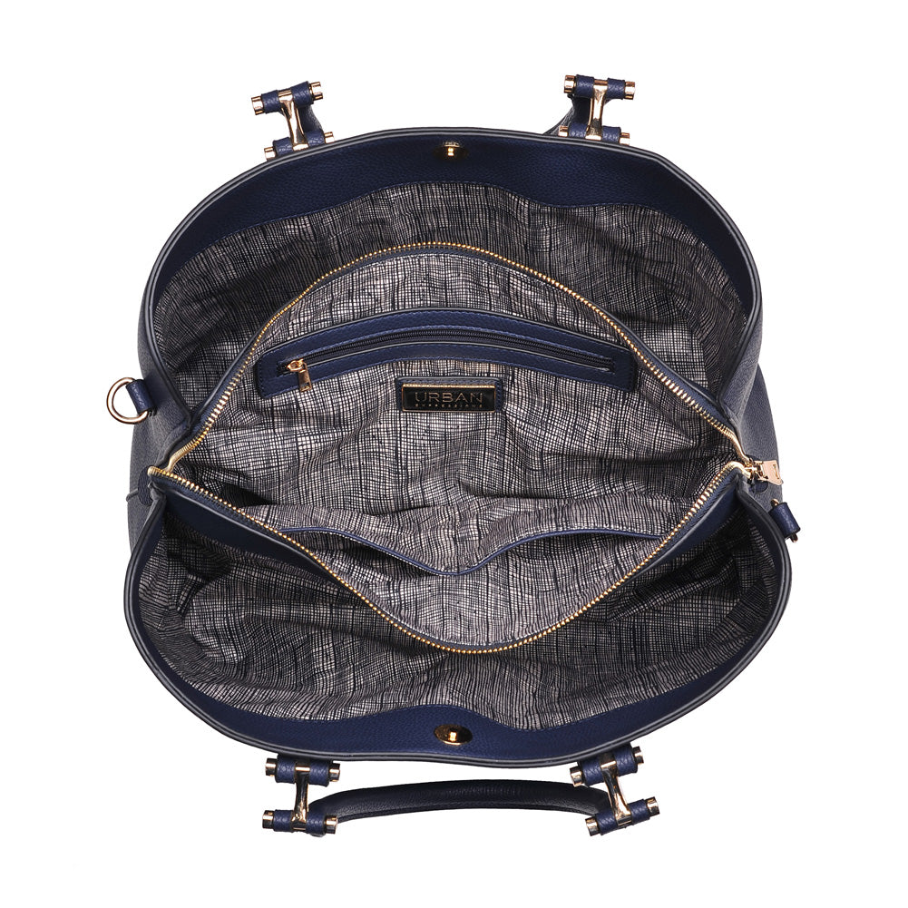 Product Image of Urban Expressions Liverpool Satchel NA-840611153432 View 4 | Navy