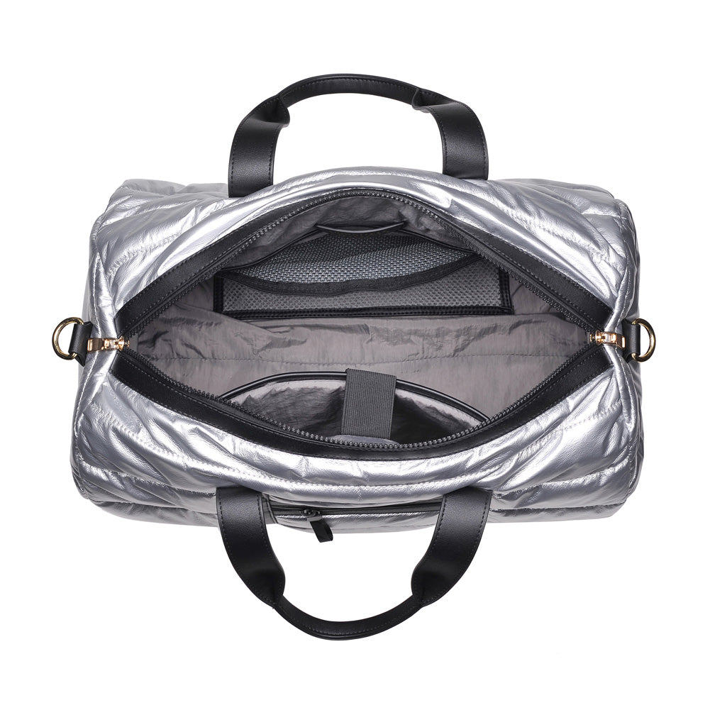 Product Image of Urban Expressions Powerplay Duffel NA-840611156464 View 4 | Silver
