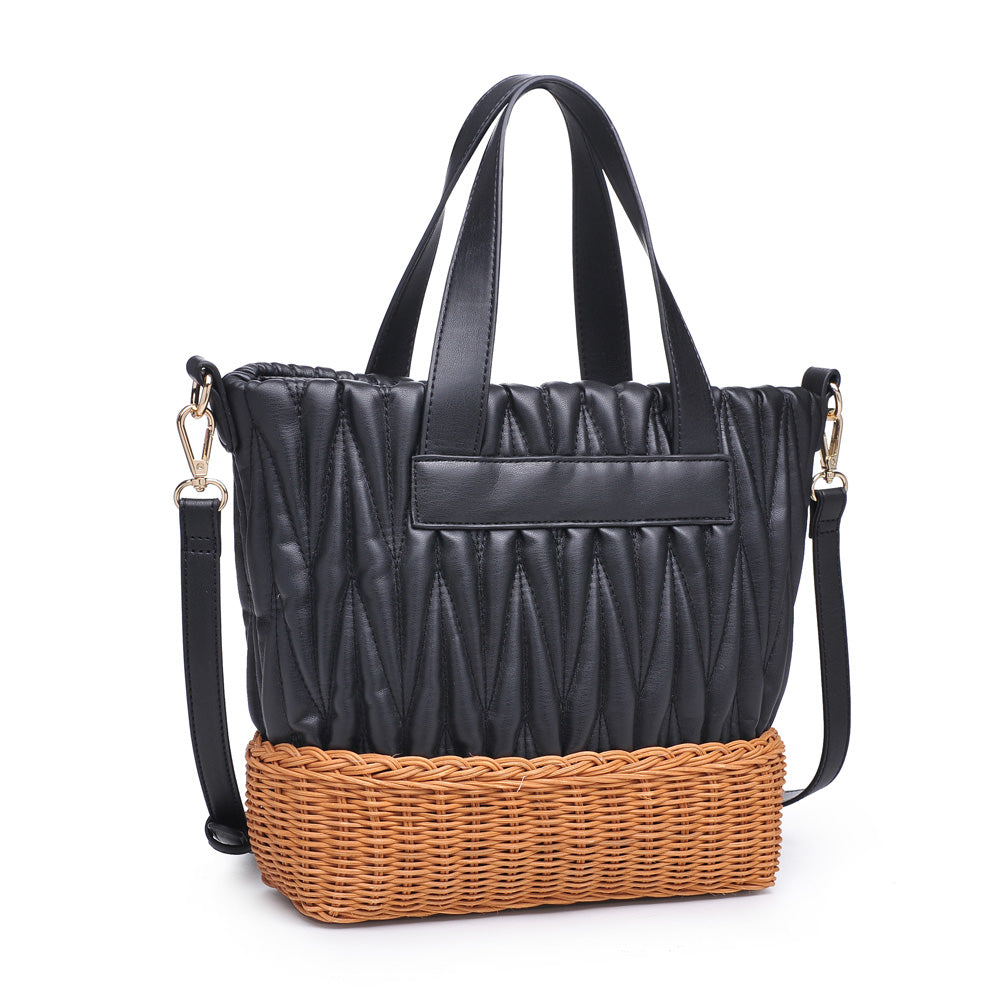 Woman wearing Black Urban Expressions Esperanza Tote NA-840611158734 View 6 | Black