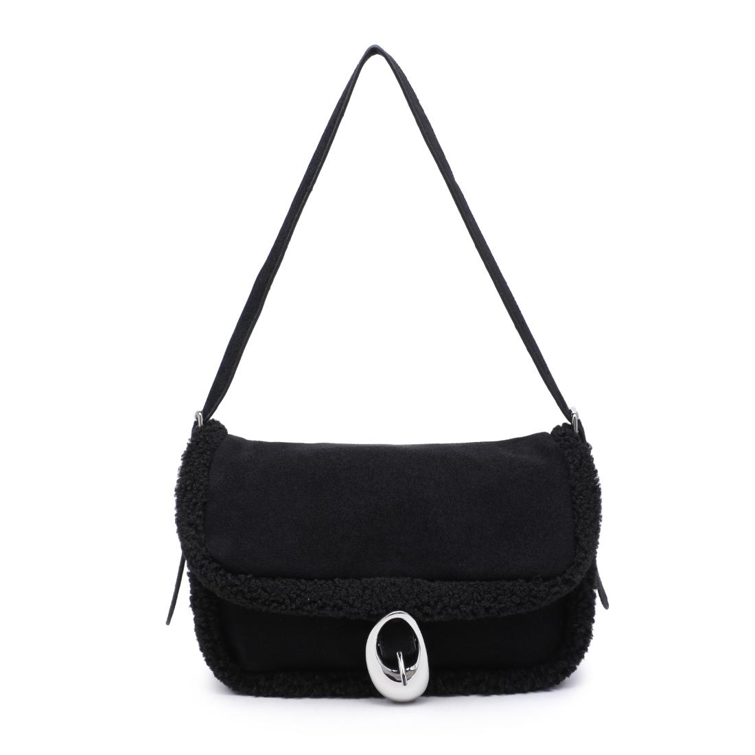 Urban Expressions Zaria Shoulder Bag 840504213328 View 1 | Black