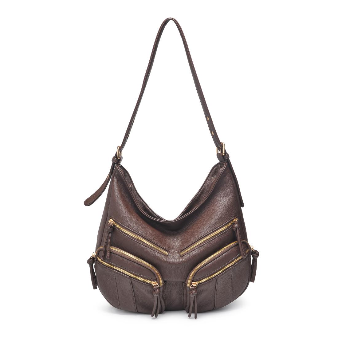 Product Image of Urban Expressions Christine Hobo 840611198969 View 1 | Chocolate