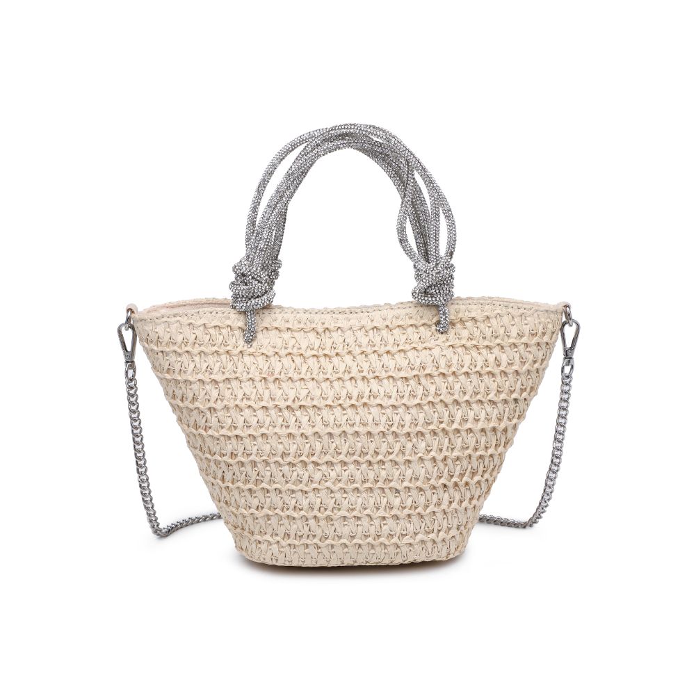 Woman wearing Ivory Urban Expressions Gaia Tote 840611123930 View 5 | Ivory