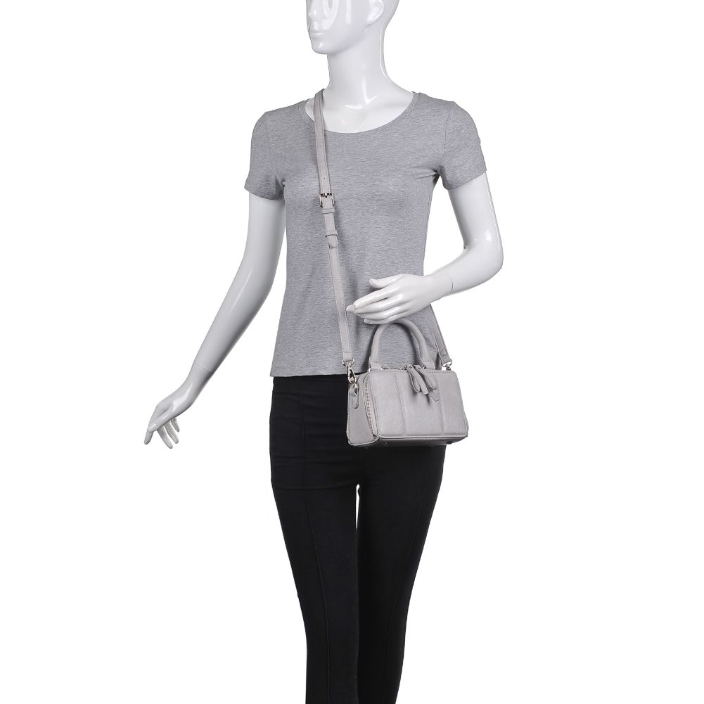 Product Image of Urban Expressions Miley Crossbody 840611171702 View 5 | Dove Grey