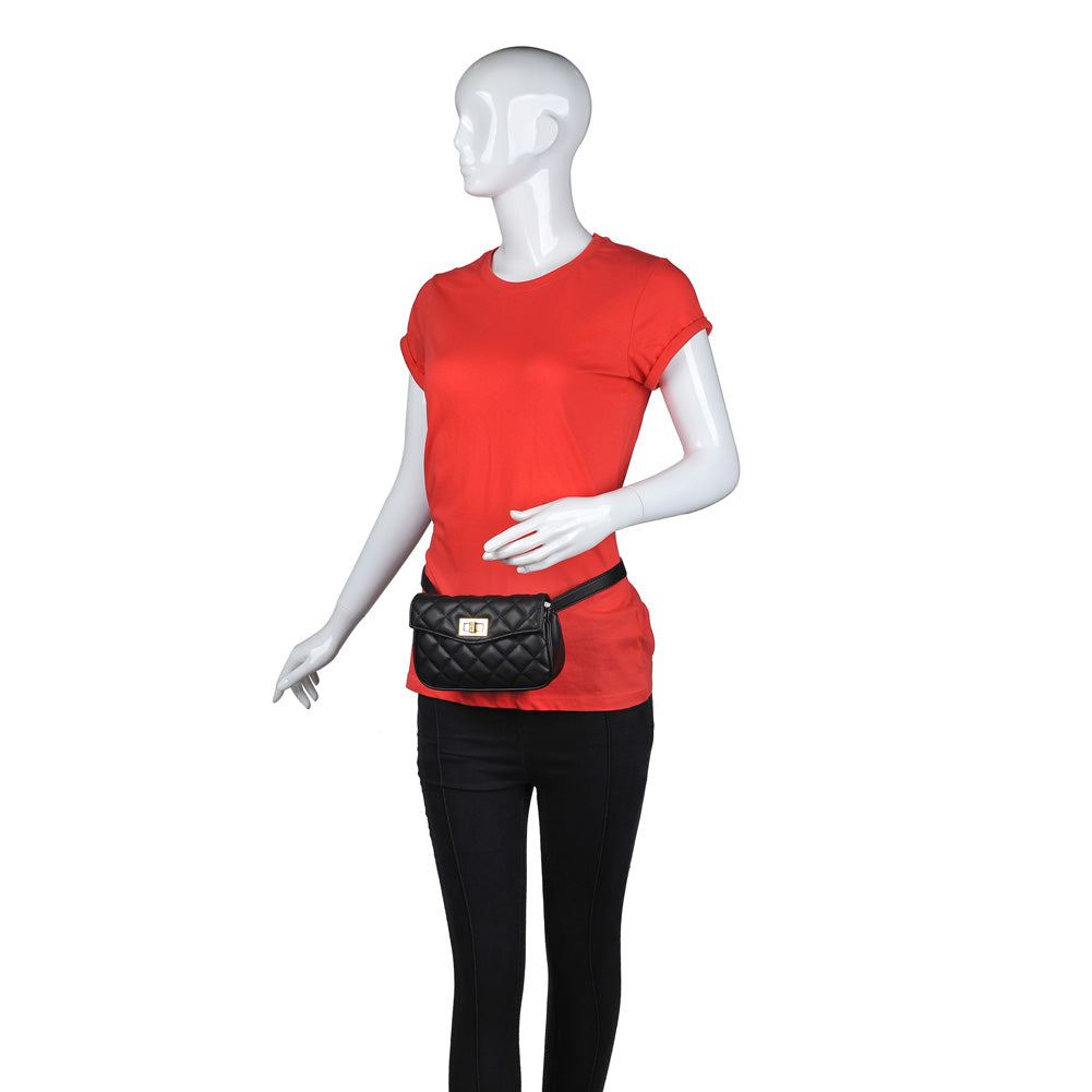 Product Image of Urban Expressions Roxy Belt Bag NA-840611152497 View 5 | Black