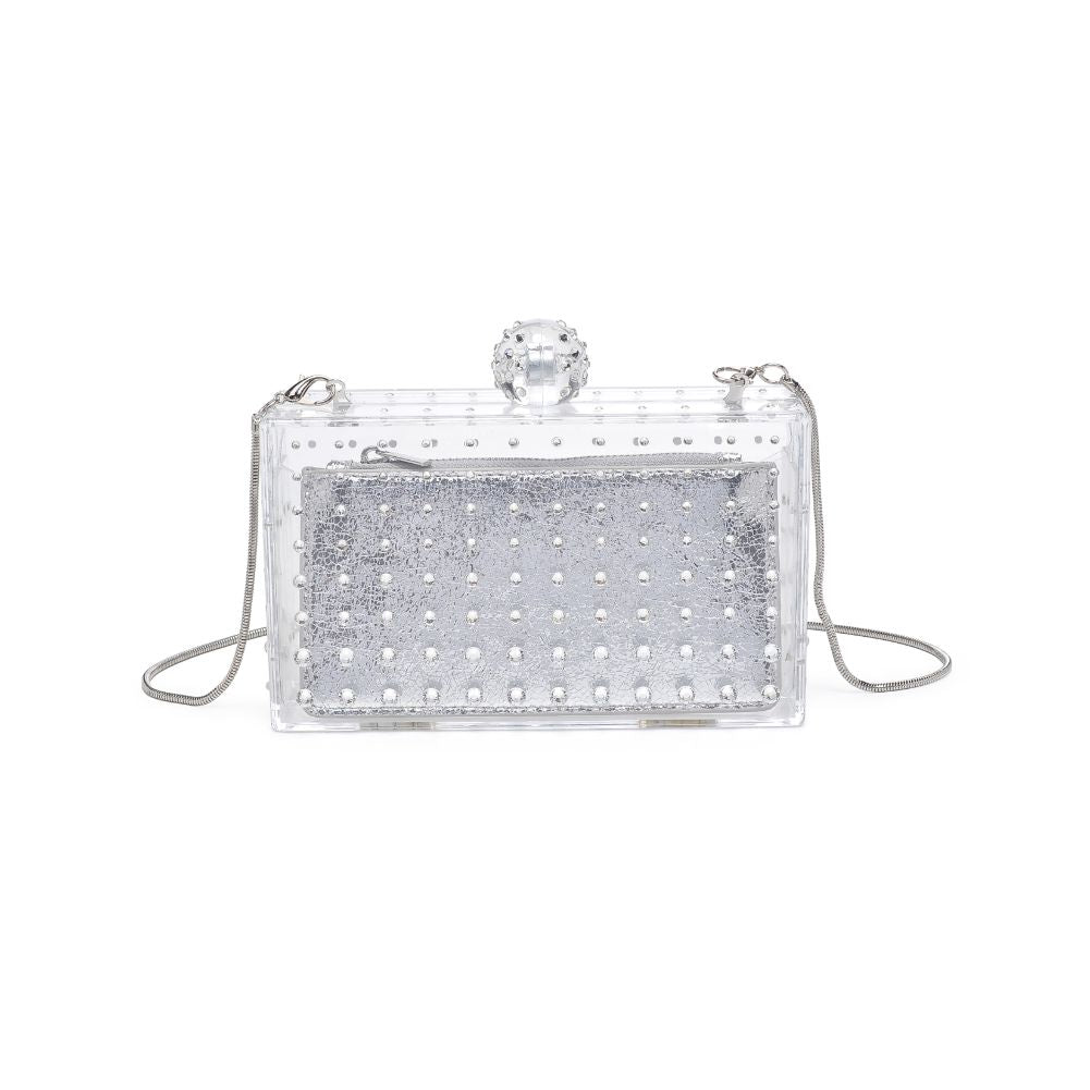 Urban Expressions Melisha Evening Bag 840611112248 View 5 | Clear