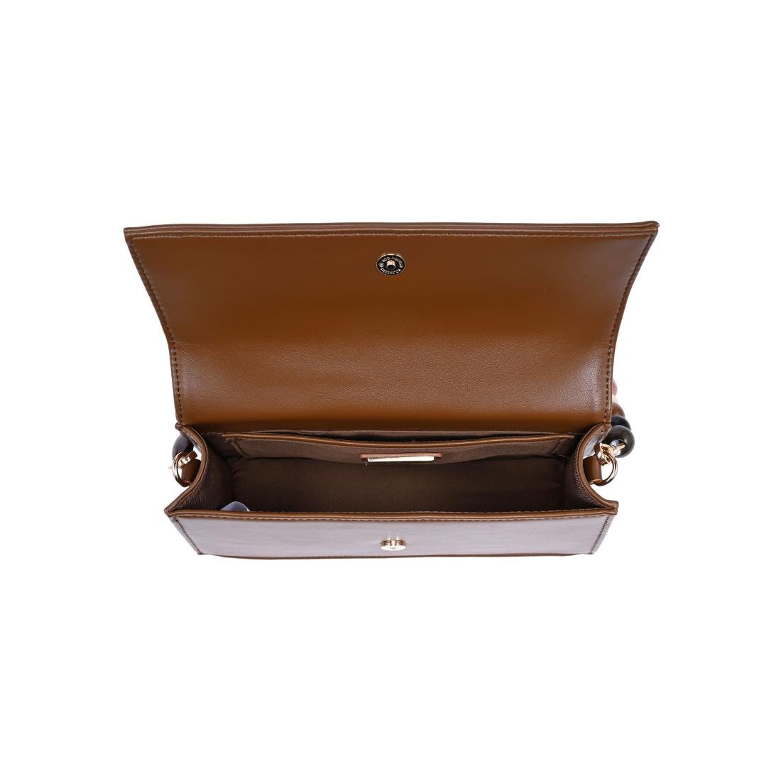 Woman wearing Chocolate Urban Expressions Brooks Crossbody 840504206665 View 9 | Chocolate