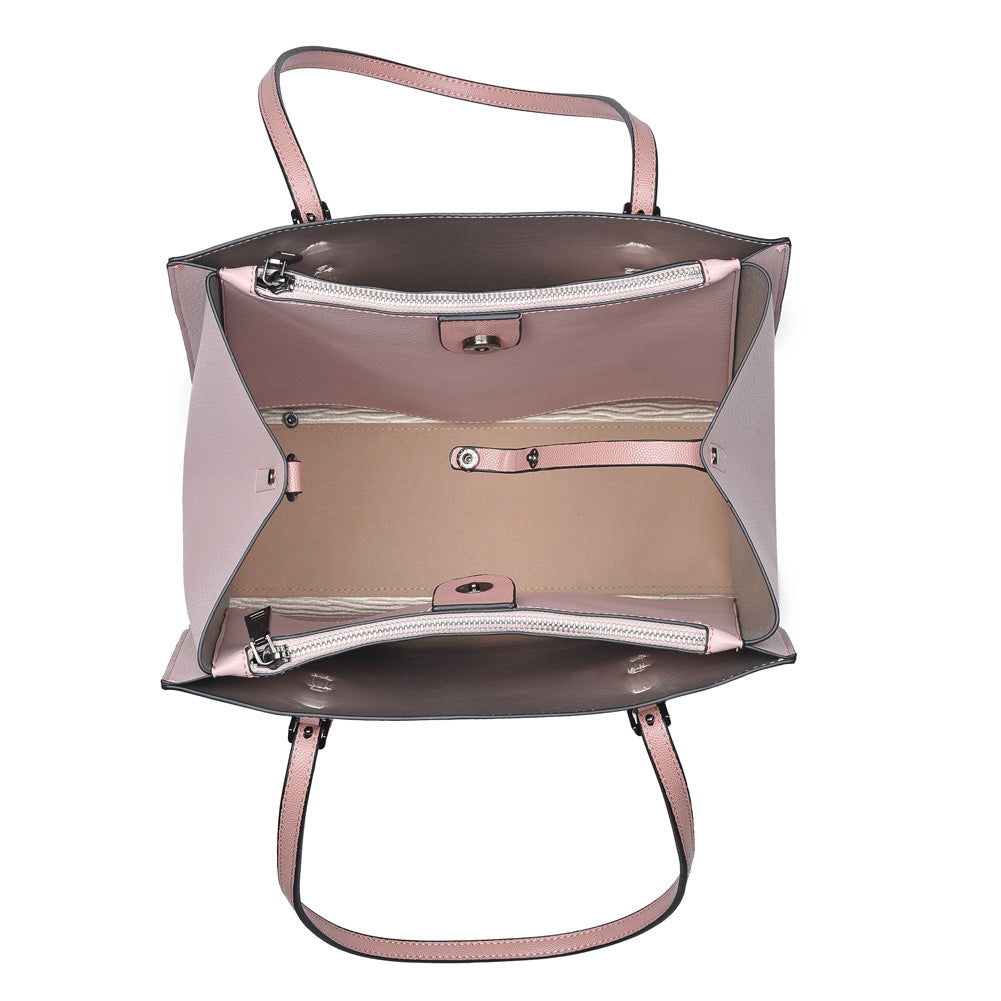 Product Image of Urban Expressions Tia Tote NA-840611150011 View 4 | Blush