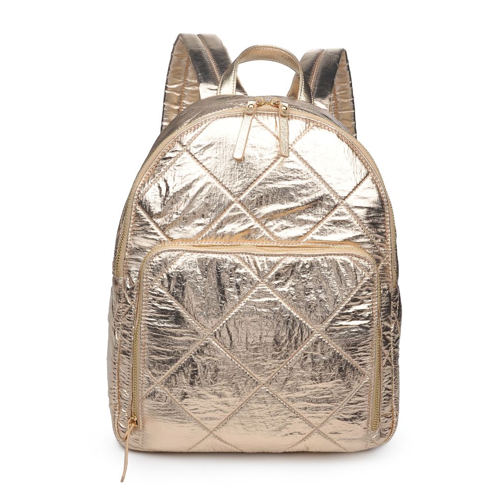Product Image of Urban Expressions Elyse Backpack NA-840611164346 View 1 | Gold