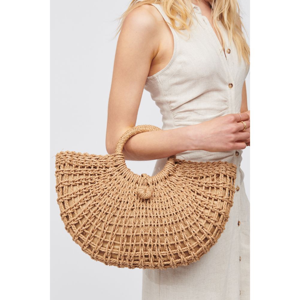 Woman wearing Natural Urban Expressions Rhodes Top Handle 840611100184 View 1 | Natural