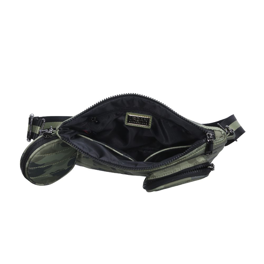 Product Image of Urban Expressions Arlo Crossbody 840611180681 View 4 | Green Camo