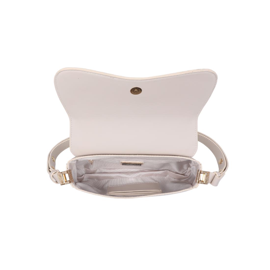 Woman wearing Oatmilk Urban Expressions Max Shoulder Bag 840504208416 View 9 | Oatmilk