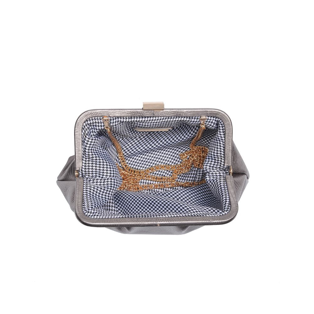 Product Image of Urban Expressions Margie Clutch 840611174888 View 8 | Pewter