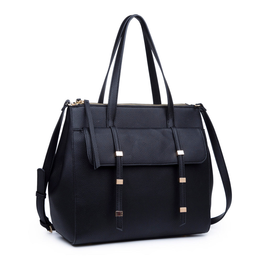 Product Image of Urban Expressions Ambrose Satchel NA-840611161635 View 2 | Black