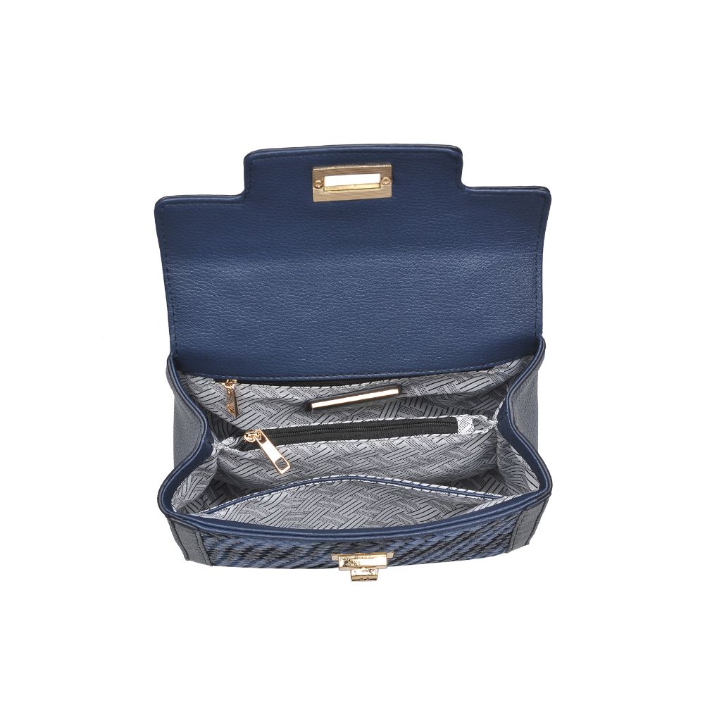 Woman wearing Navy Blue Urban Expressions Marcia Crossbody 840611170385 View 9 | Navy Blue