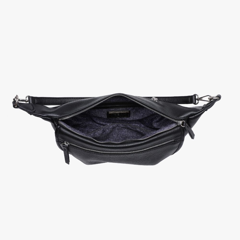 Product Image of Urban Expressions Tessie Belt Bag 840611111326 View 8 | Black
