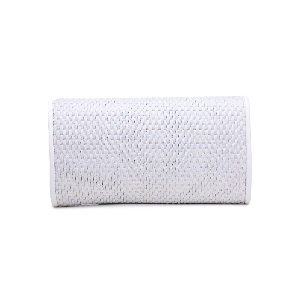 Product Image of Urban Expressions Imogen Clutch 840611101839 View 7 | White