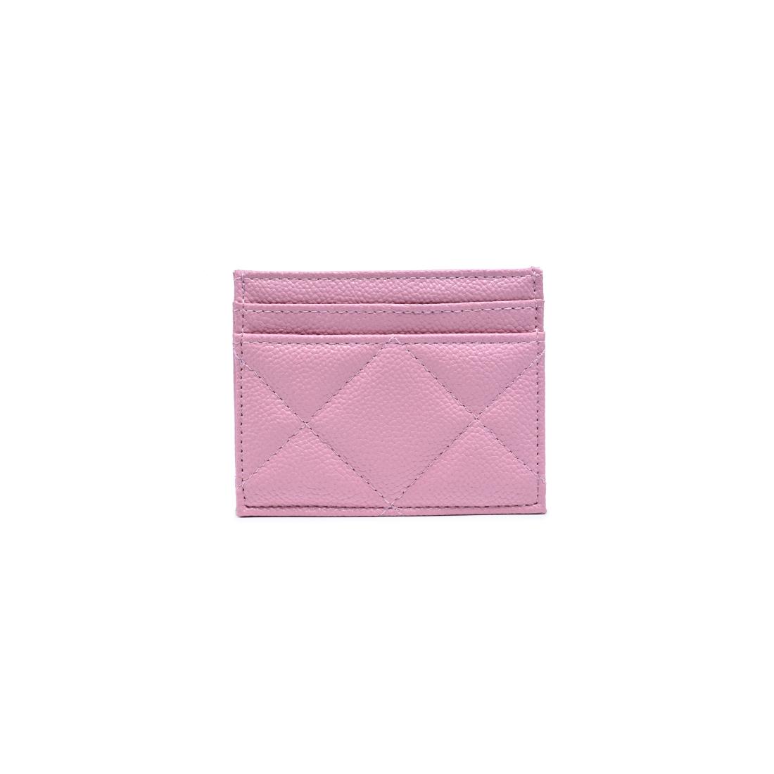 Woman wearing Pink Urban Expressions Lainey Card Holder 840504203930 View 7 | Pink