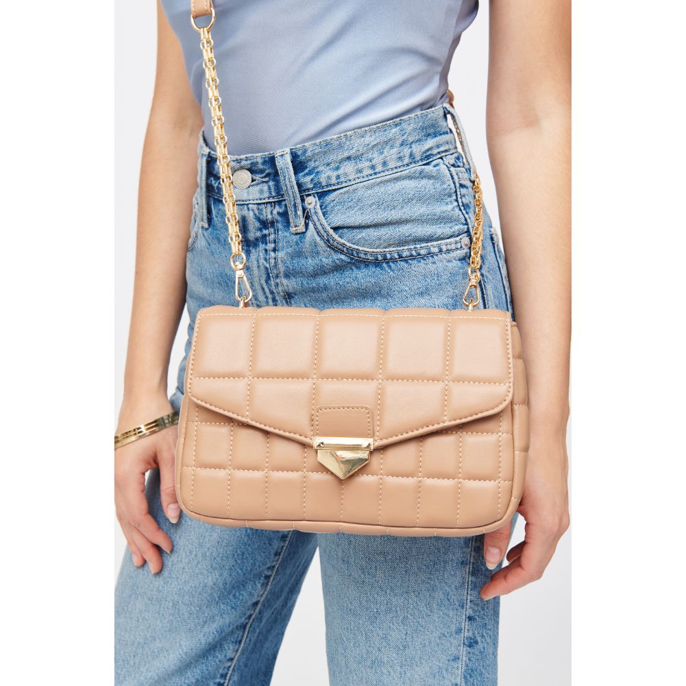 Woman wearing Natural Urban Expressions Patsy Crossbody 840611184528 View 2 | Natural