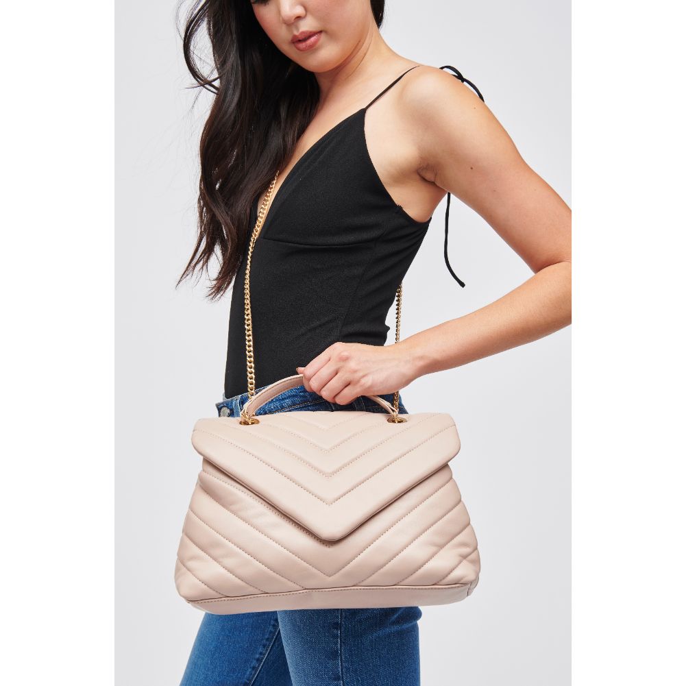 Woman wearing Natural Urban Expressions Ivy Crossbody 840611185778 View 1 | Natural