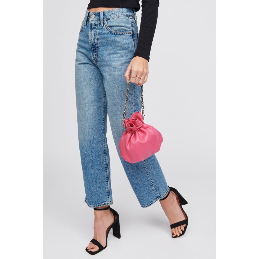 Woman wearing Bubblegum Urban Expressions Marisopa Handbag 818209018845 View 1 | Bubblegum
