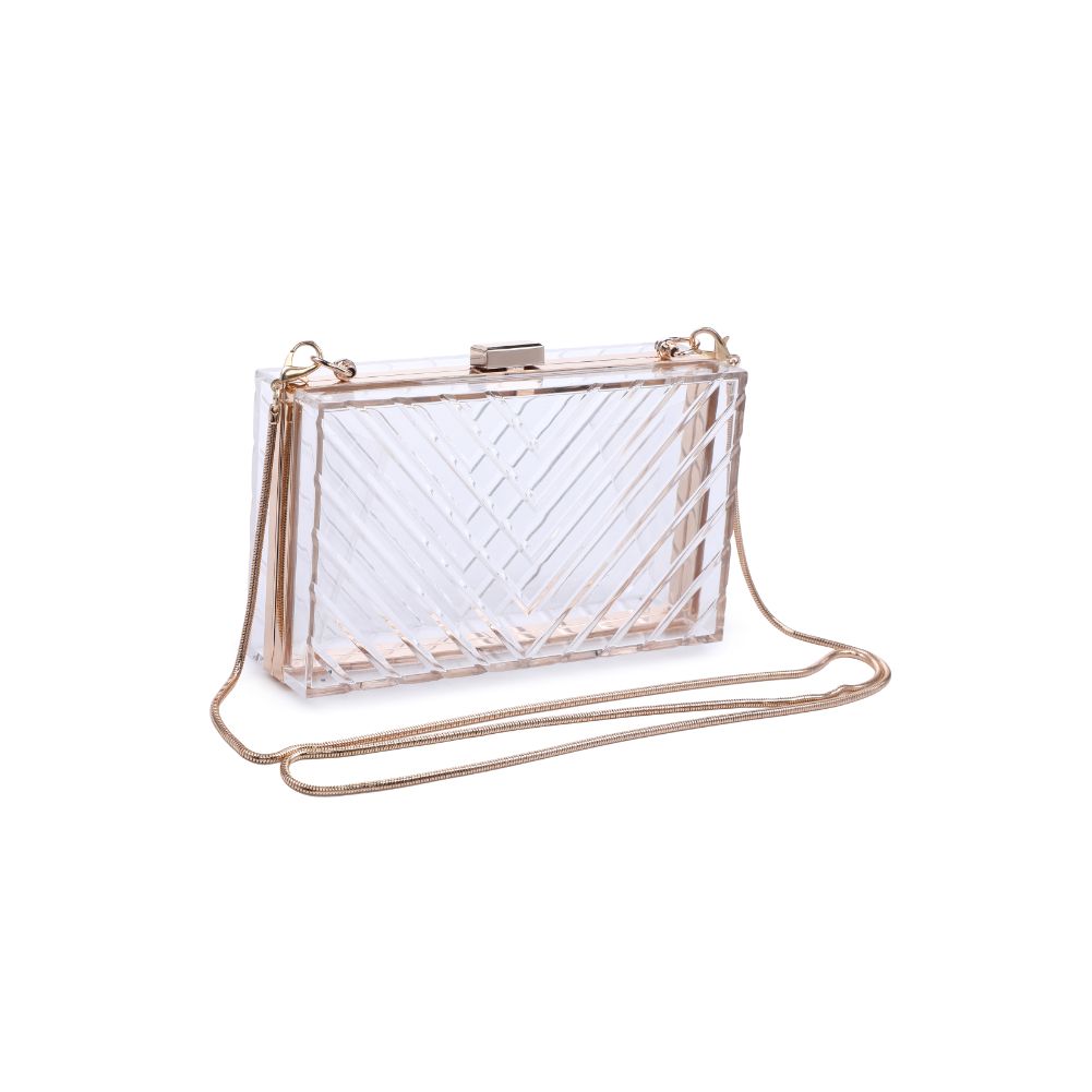 Product Image of Urban Expressions Iggy Evening Bag 840611177490 View 6 | Clear