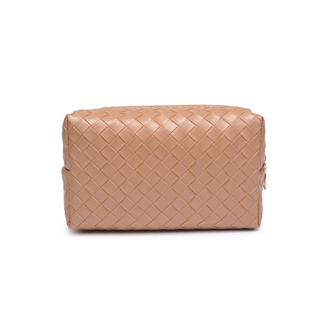 Urban Essentials Weave & Wander Cosmetic & Travel Organizer Pouch 840611197849 View 7 | Natural