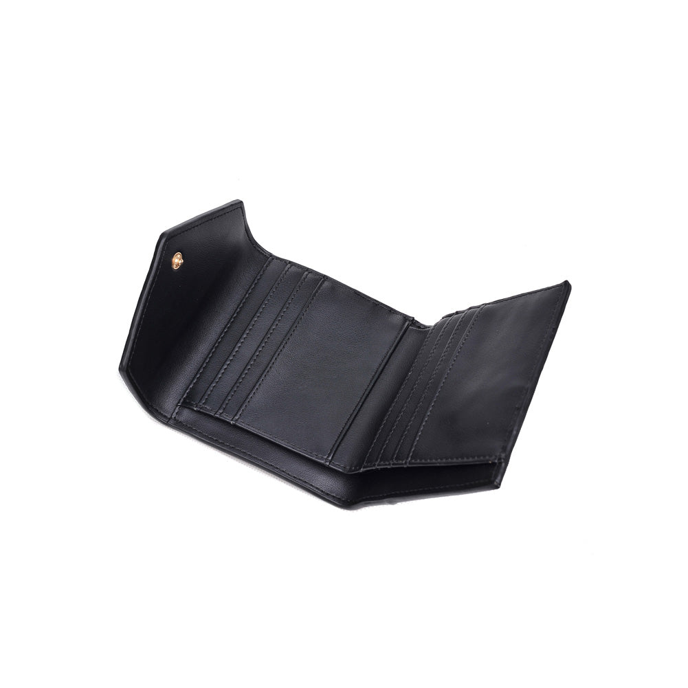 Product Image of Urban Expressions Layla Croc Wallet NA-840611154095 View 4 | Black