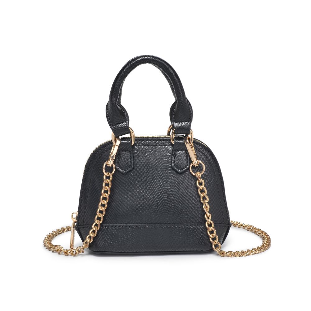 Product Image of Urban Expressions Bambi Crossbody 818209015189 View 5 | Black Lizard