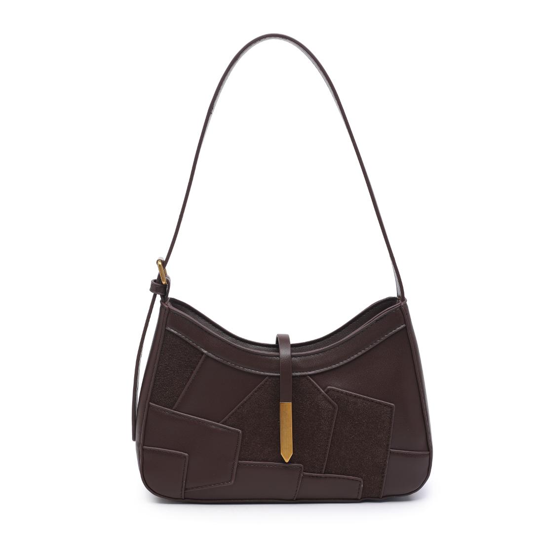 Urban Expressions Judith - Patches Clutch 840504217111 View 1 | Espresso